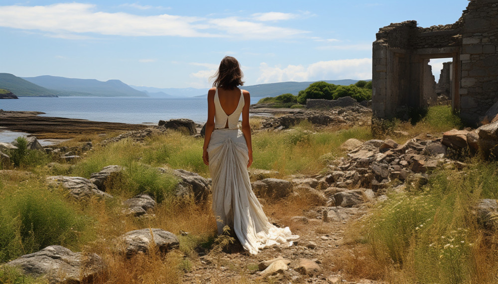 Les tendances de robes de mariée pour un mariage en Corse
